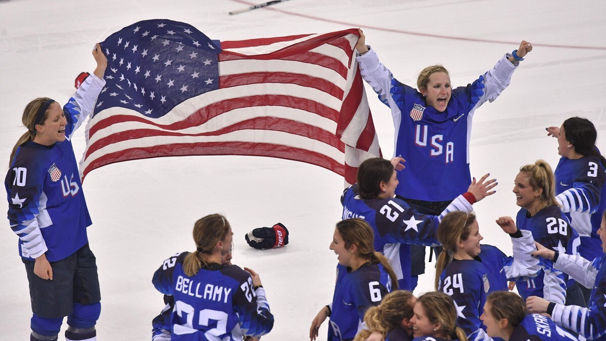 USAs kvinner tok hockeygullet