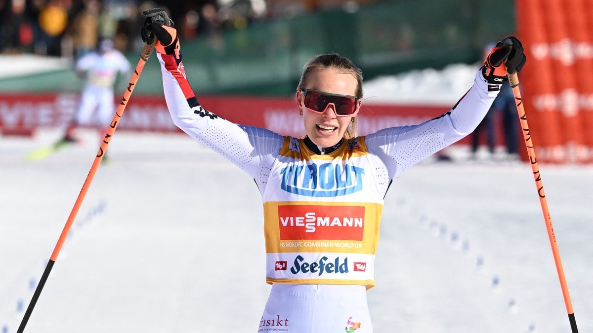 Hagen på 3.-plass i Seefeld – utøverne protesterte mot IOC før start