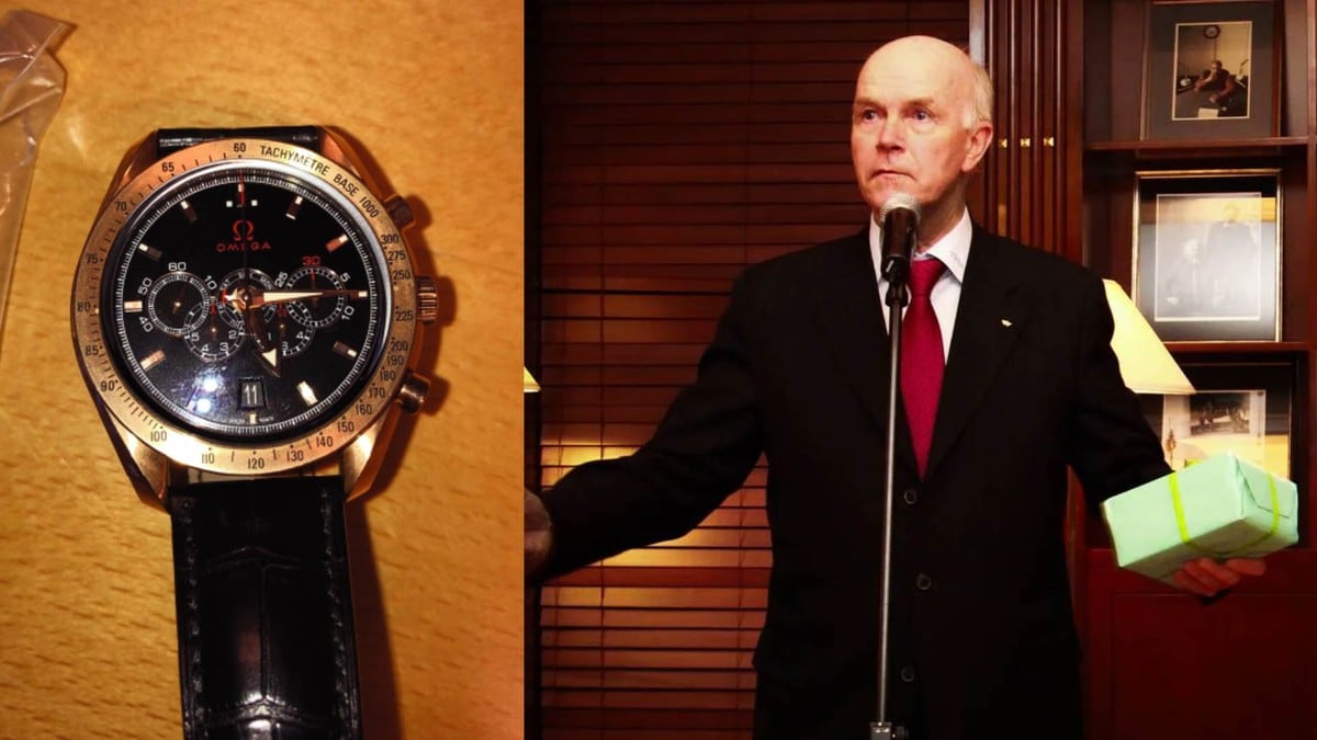 Her er Bessebergs russiske luksusgave: Hevder han ikke forstod verdien av denne klokken