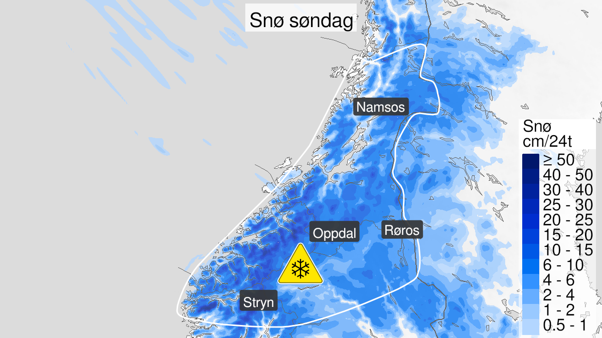 Snøen kjem tilbake: – April er ein liten luremånad