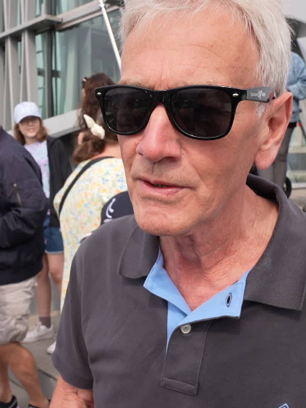 Erling Rokkan besøker Fløyheia i Arendal