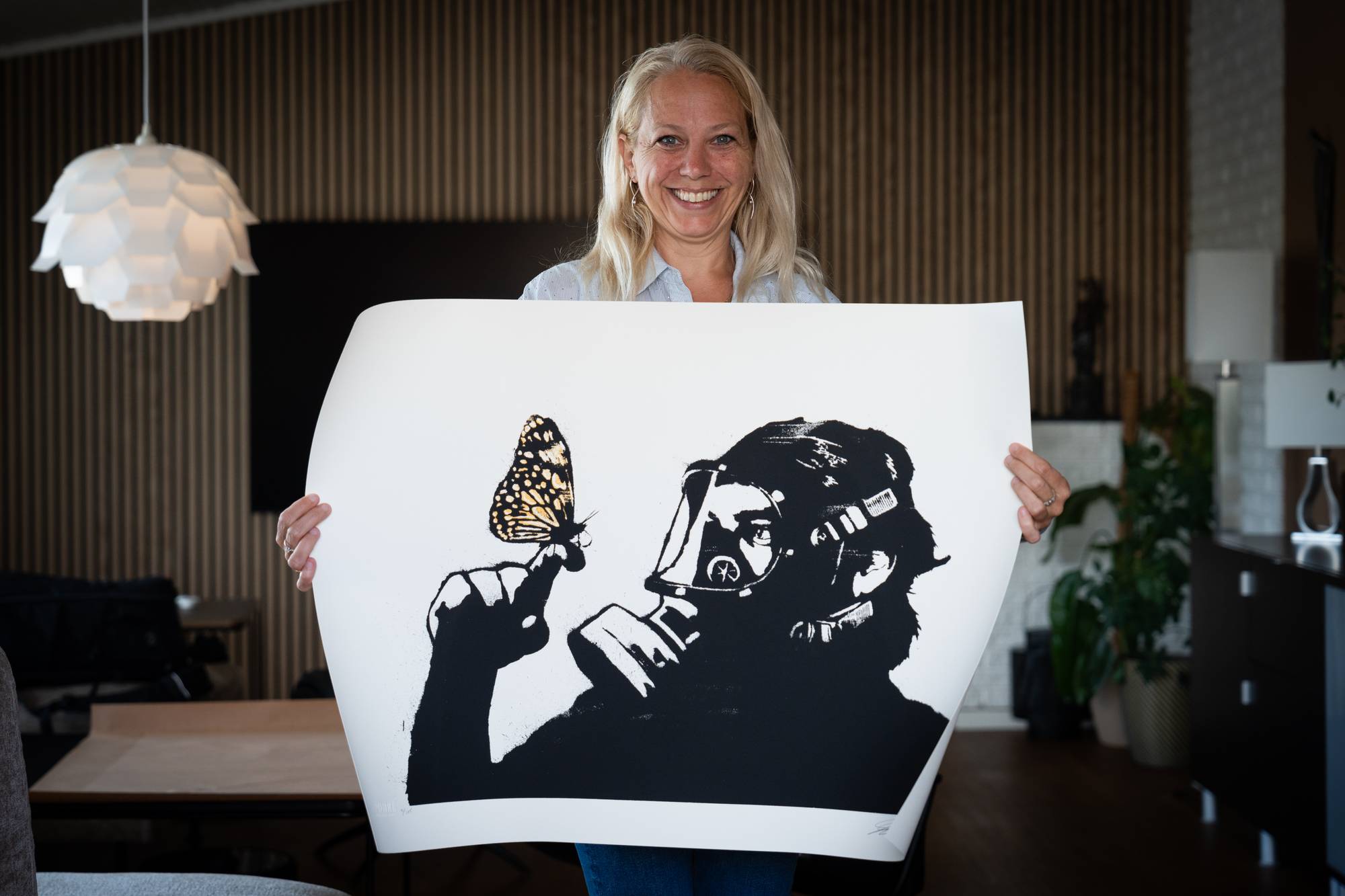 Maren Osmundsen vant i lotteriet til Pøbel