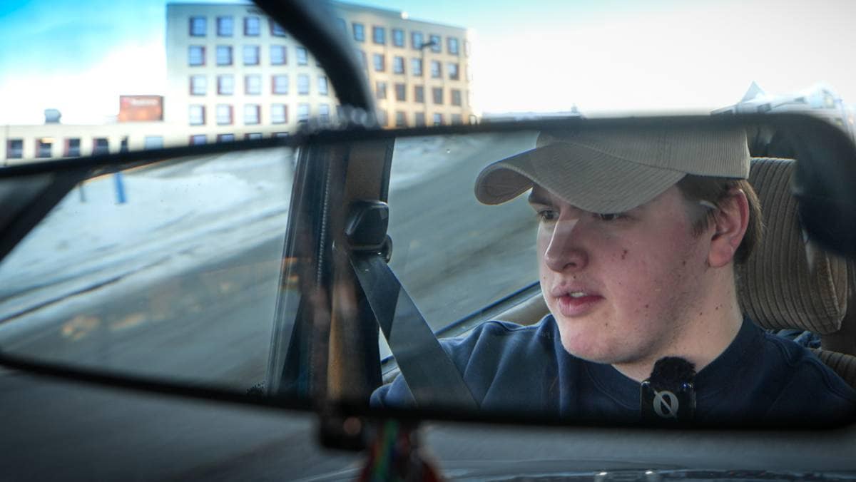 Kristian er blant de mest fareutsatte i trafikken