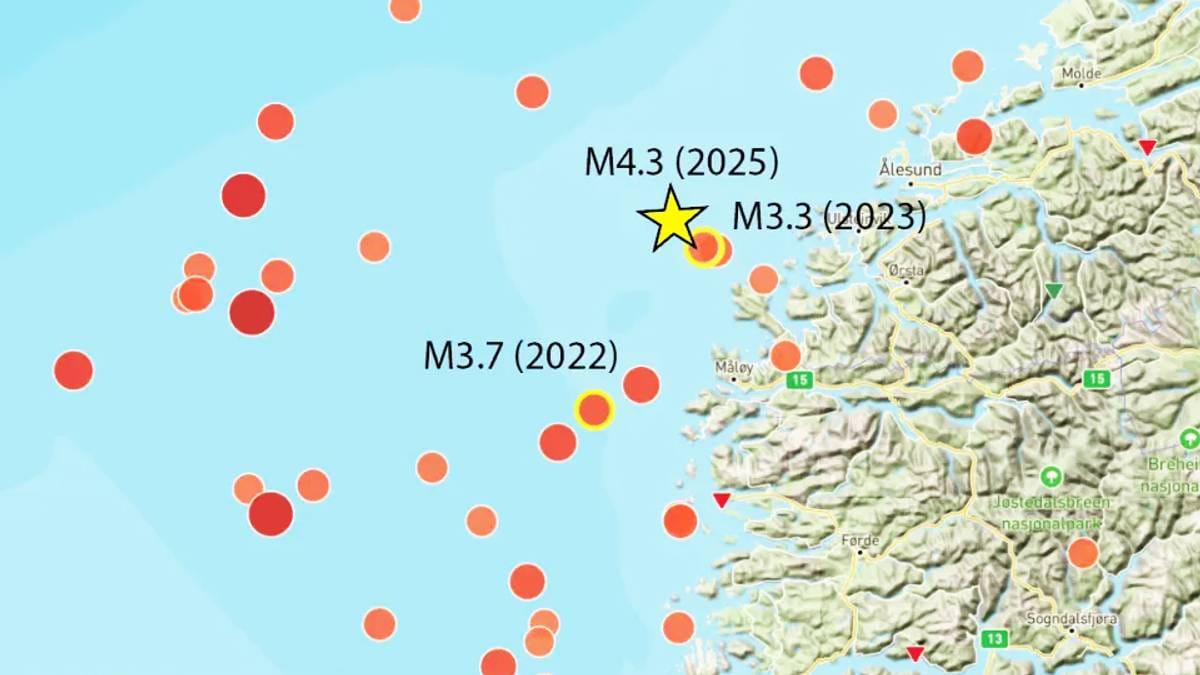 Climate change may cause more earthquakes in the future – NRK – Klima