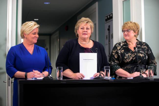 Hvilke Partier Sitter I Regjeringen