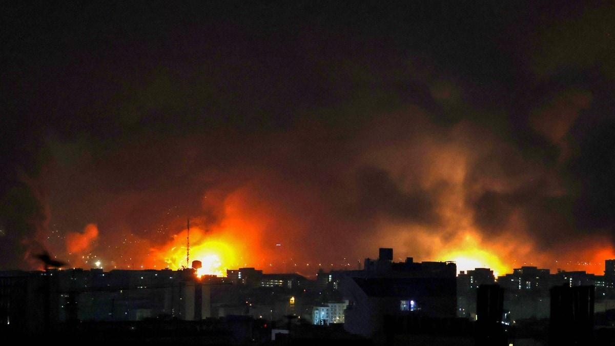 IDF starter en ny bølge med angrep mot Teheran i natt