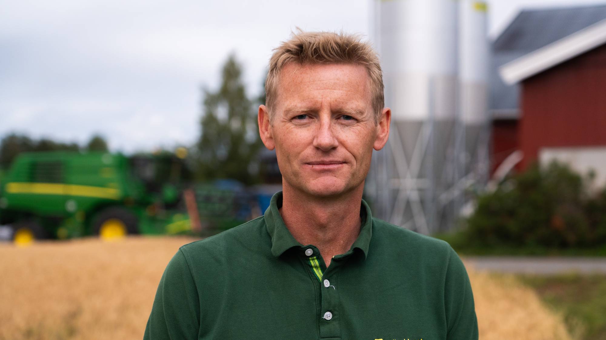 Svenn Ivar Fure, adm.dir. Felleskjøpet Agri på Gaustad gård.