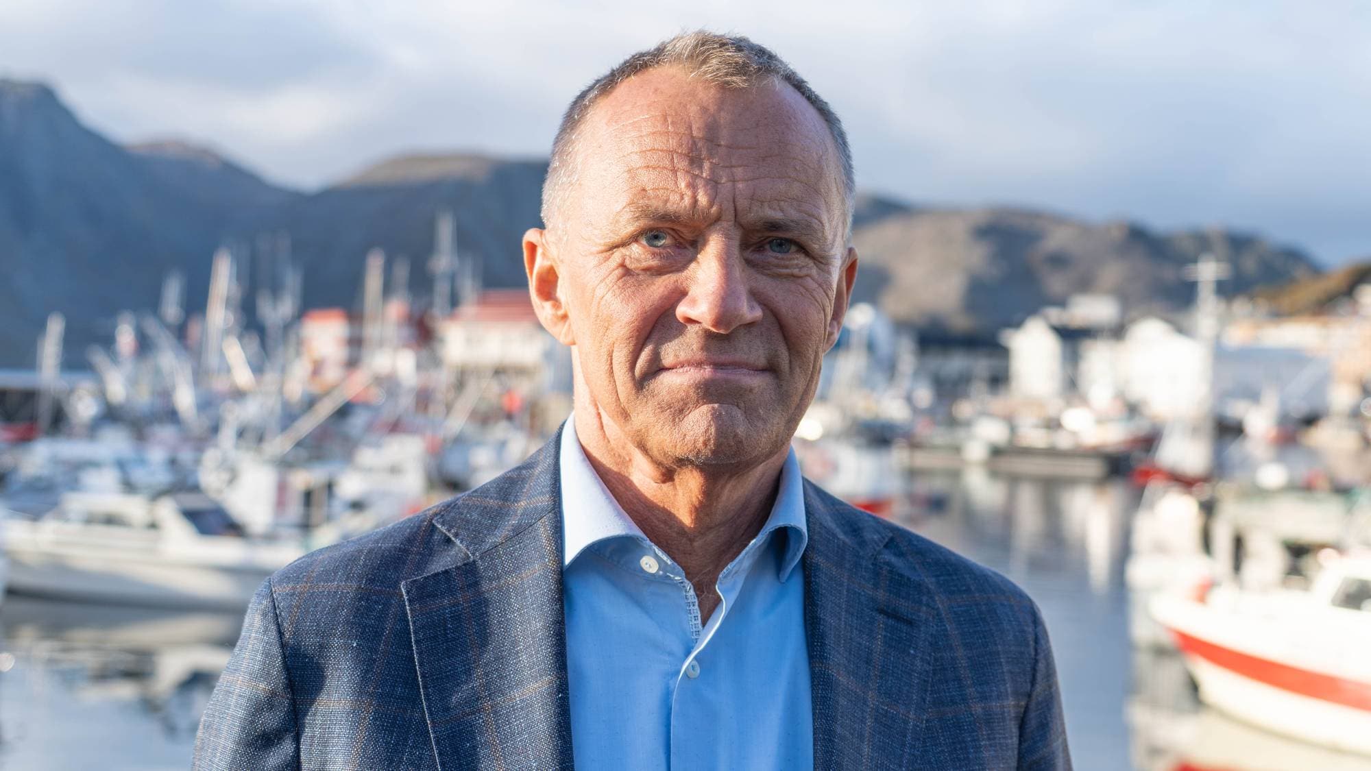 Jon Fitje Hoffmann, fagdirektør i PST, fotografert i Honningsvåg havn