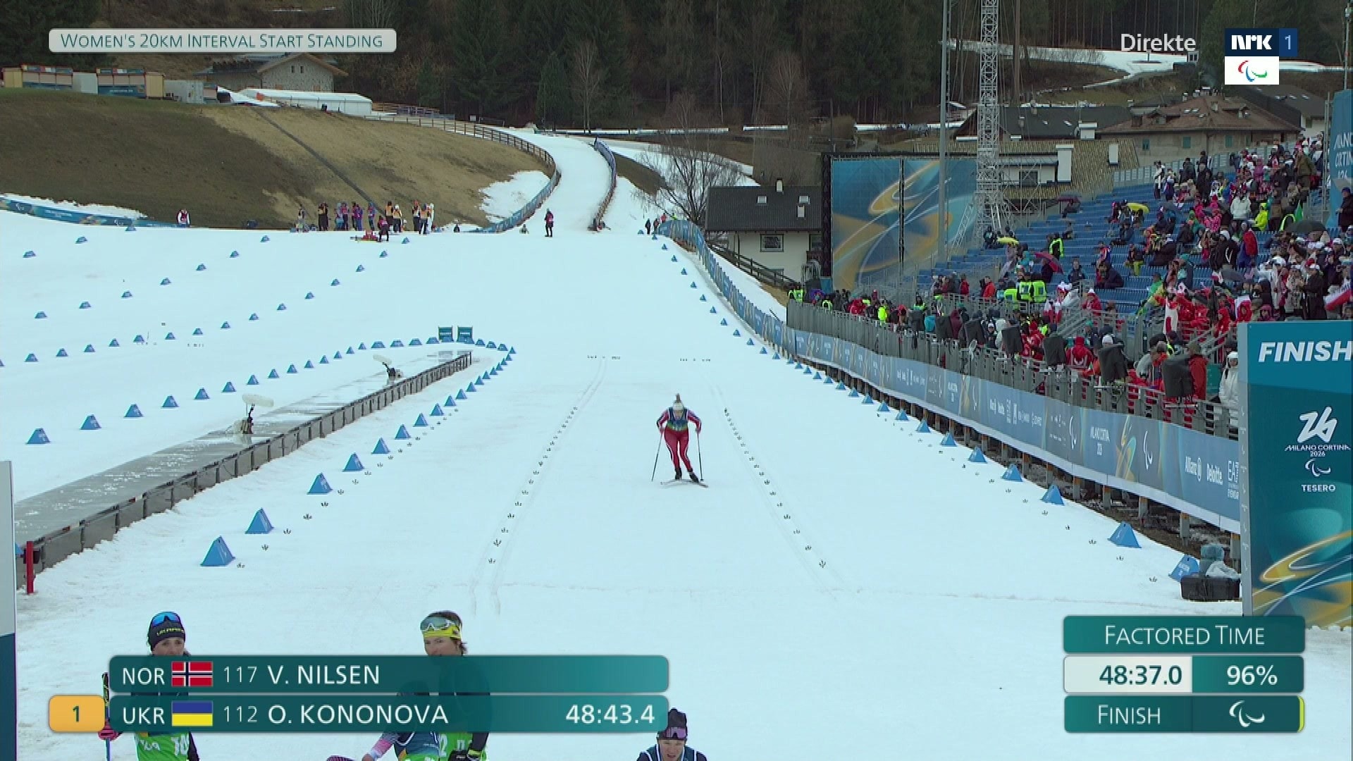 Vilde Nilsen avsluttet med sølv: – Det er en bragd