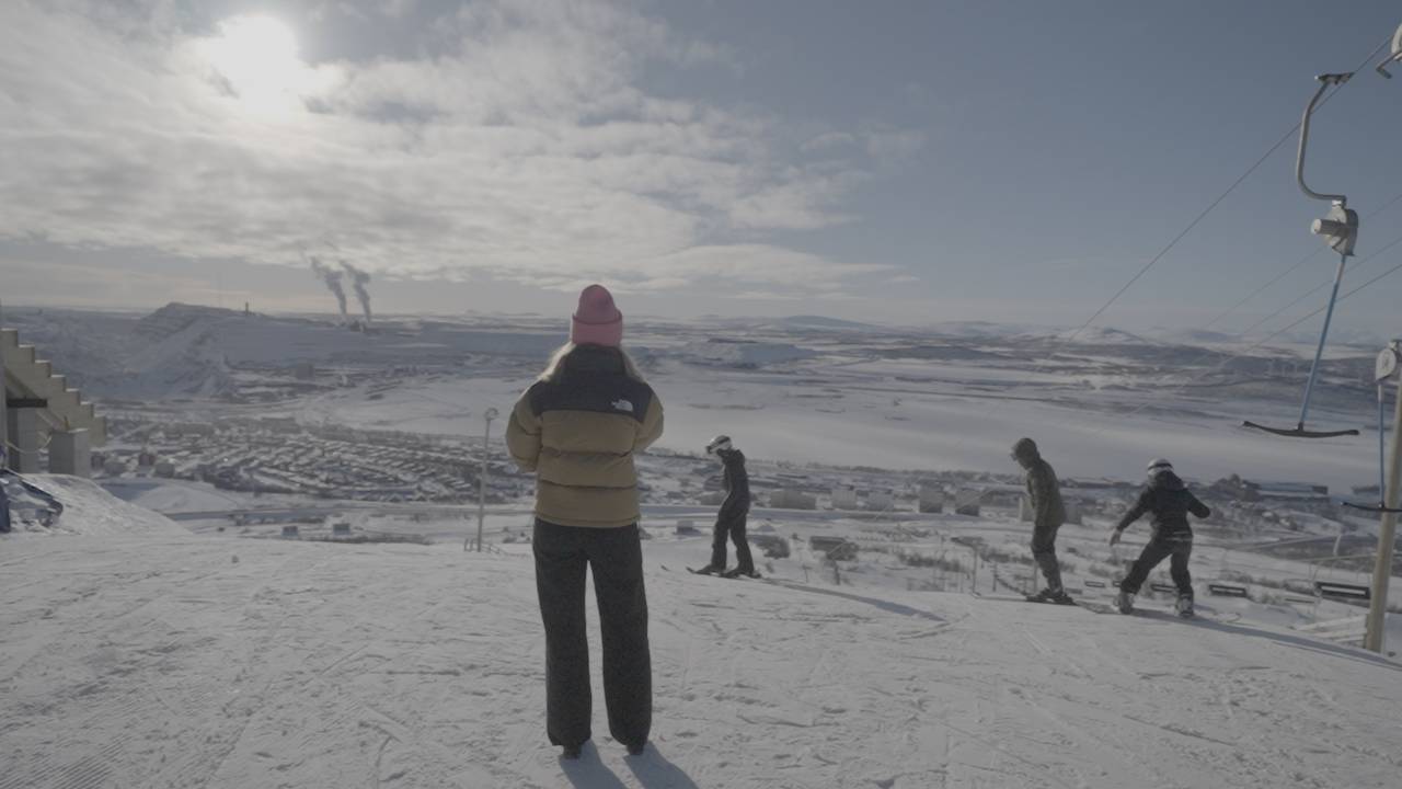 Astrid Tuorda på fjellet