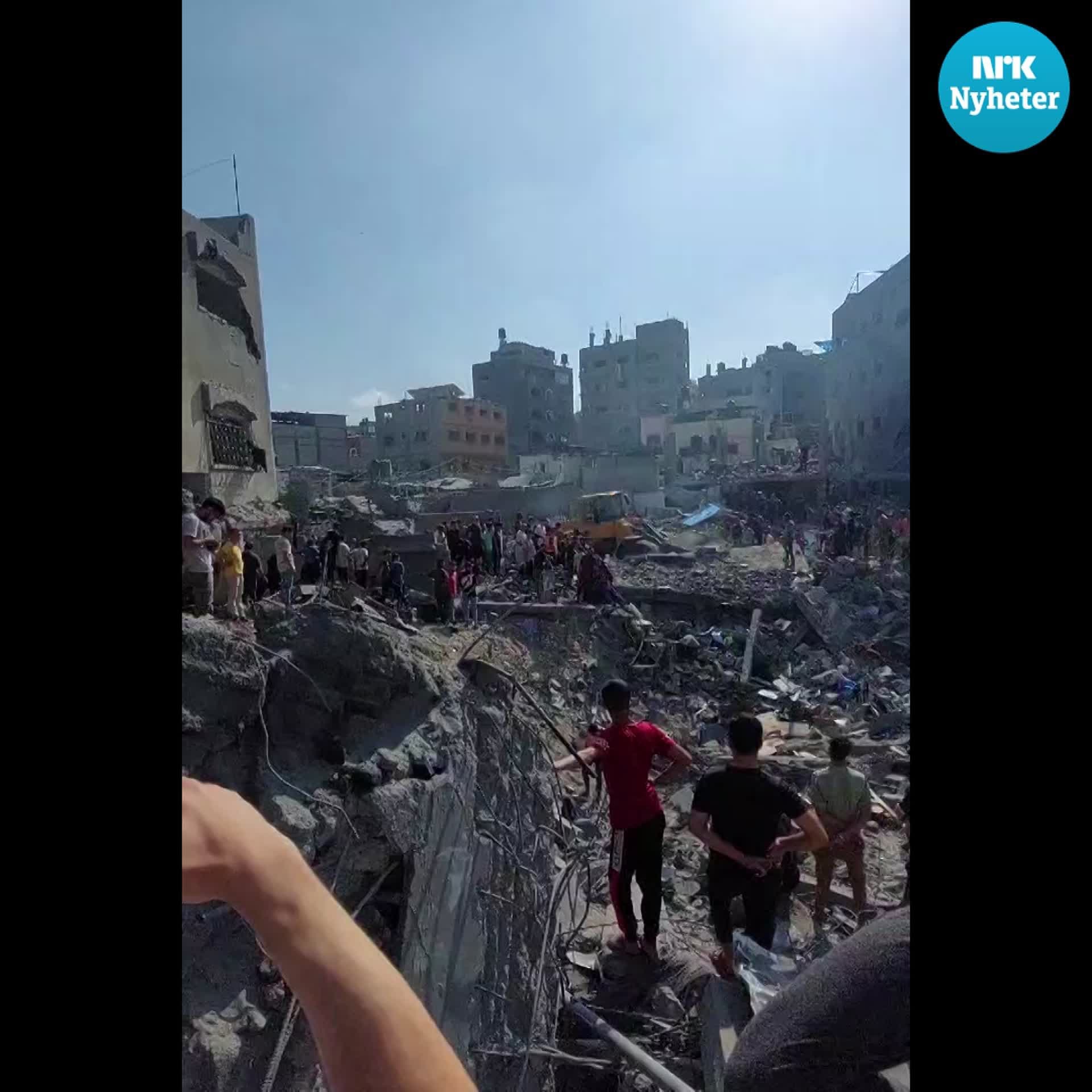 Un camp de réfugiés à Gaza à nouveau attaqué – NRK Urix – Actualités et documentaires étrangers