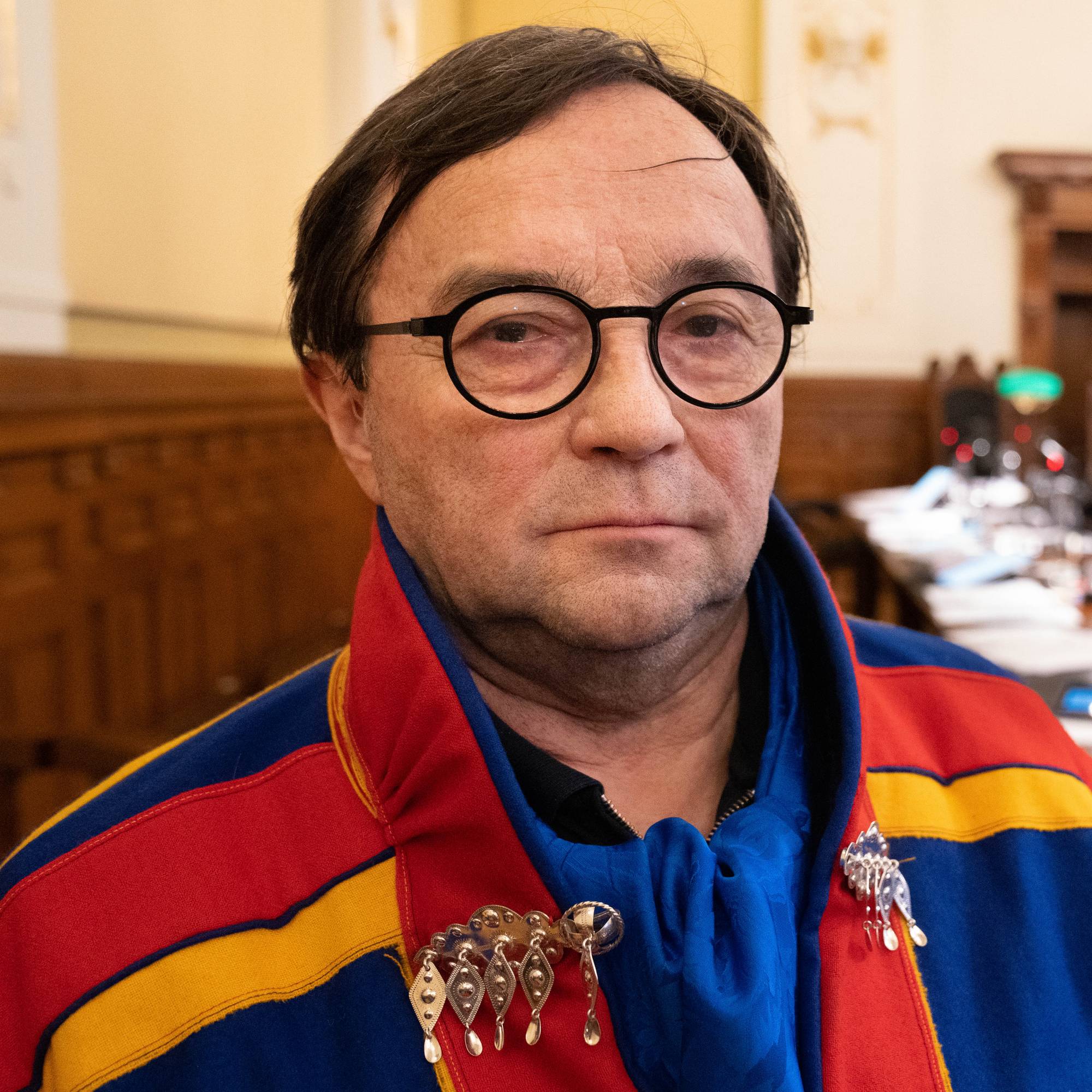 Thoralf Henriksen fotografert i Høyesterett