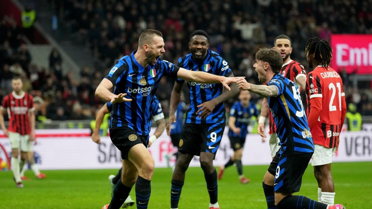 Overtidsscoring reddet Inter i Milano-derbyet