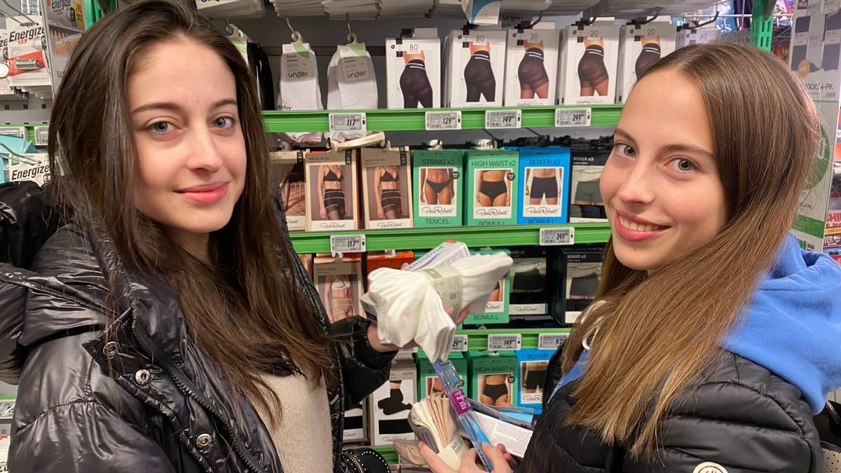 Evakuert etter raset: Tvillingene fikk ikke med seg noe