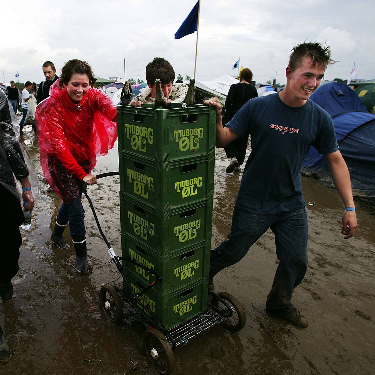 Gjørme på Roskilde 2004