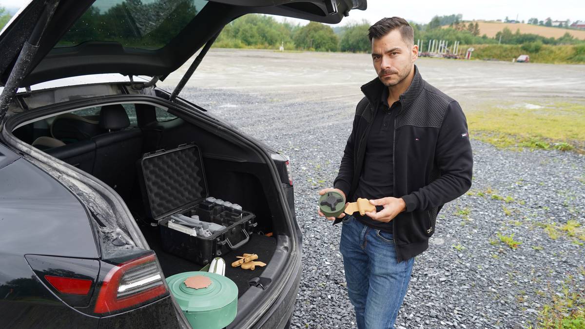 Bruker norsk droneteknologi til å rydde miner i Ukraina