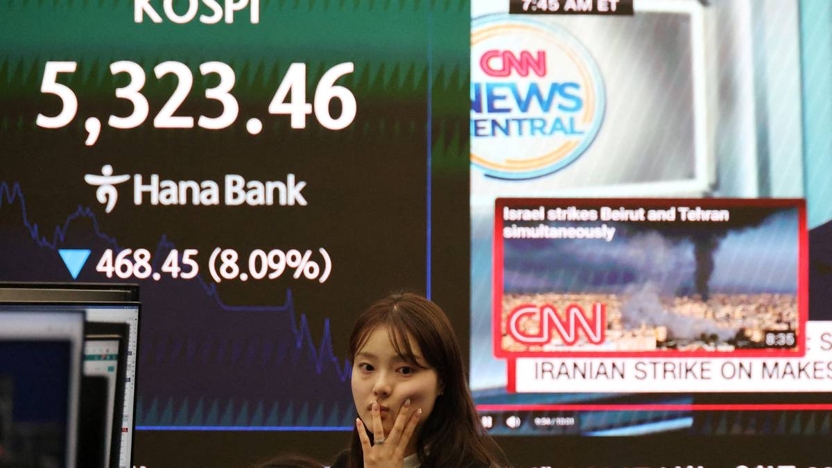 Kraftig fall på børsen i Asia