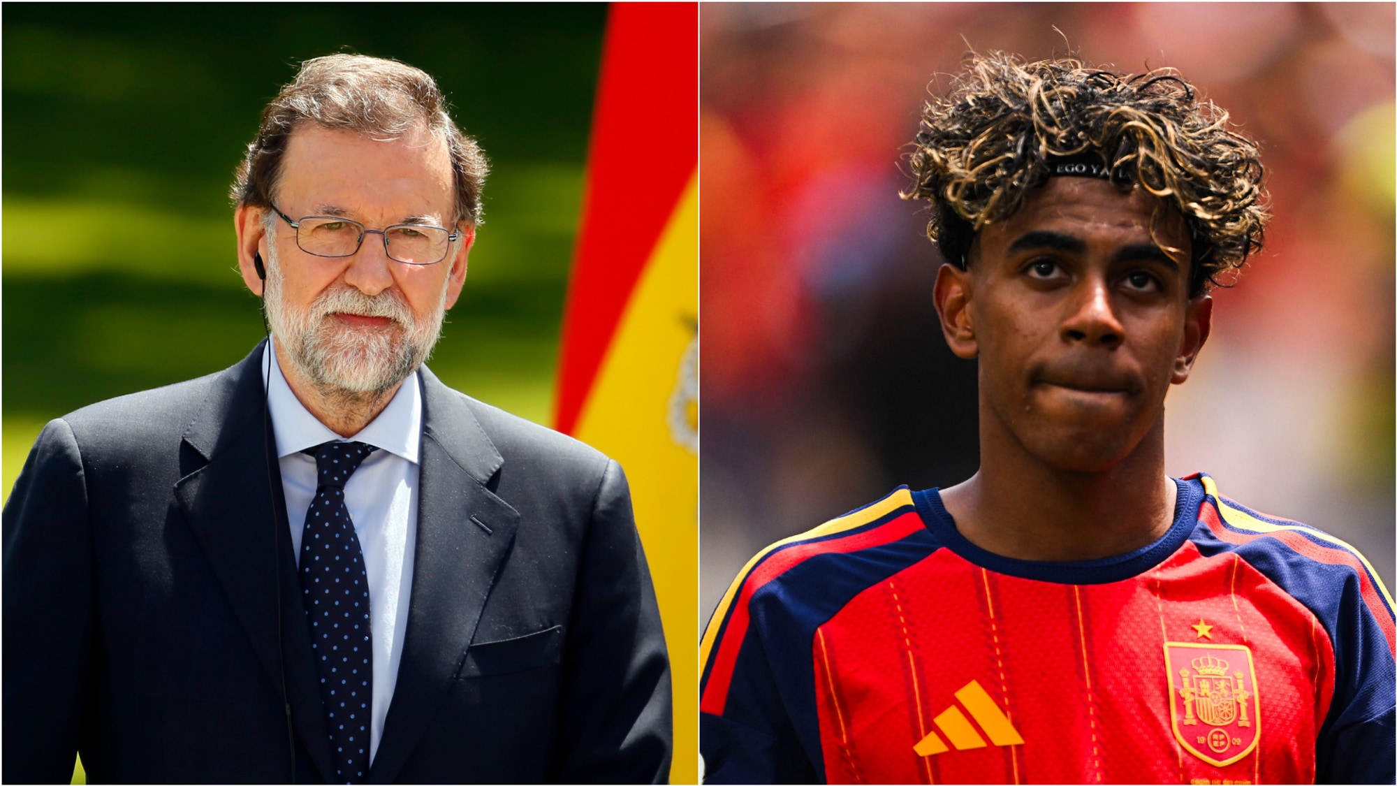 et bilde av en statsminister og en fotballspiller